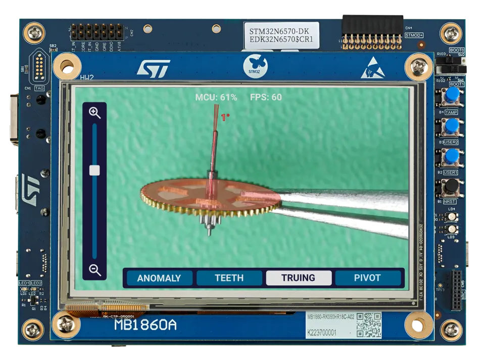 Truing In The Flat Mode. In the example: a 4th wheel with 1° bent with respect to the ideal